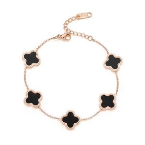 Stainless Steel Clover Bracelets
