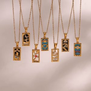 Stainless Steel Tarot Necklace
