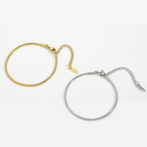 Thin Stainless Steel Bracelet